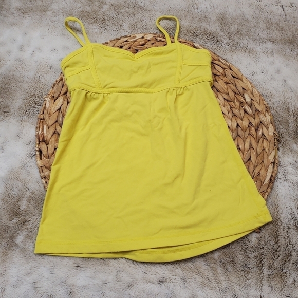 Ivivva Lululemon X Disney Yellow Tank Top